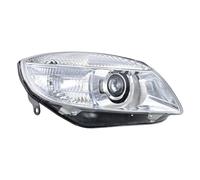Faro Delantero Derecho 12V Halógeno W5W HELLA para SKODA FABIA
