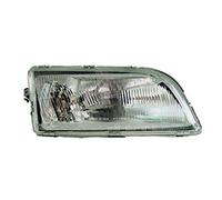 Faro delantero derecho faro lado pasajero montaje proyector luz delantera coche coche luz cromo lhd faros compatibles con volvo v40 s40 1995 1996 1997 1998 1999 2000 VP977P