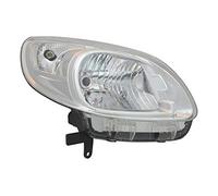 Faro delantero derecho faro lado pasajero montaje proyector luz delantera coche luz cromo lhd faros compatibles con renault kangoo II 2013 2014 2015 2016 2017 VP1618P