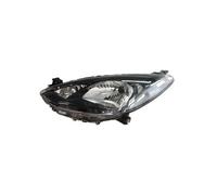 Faro delantero derecho h4 para mazda 2 2008 en adelante negro