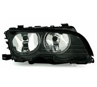 FARO DELANTERO DERECHO NEGRO BMW E46 98-01 BERLINA TOURING SERIE 3 LUCES NUEVO