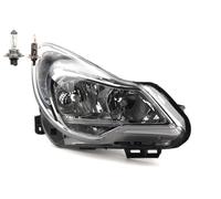 Faro Delantero Derecho Para Opel Corsa D 01/2011- Con Bombilla H7/H1 Halógeno