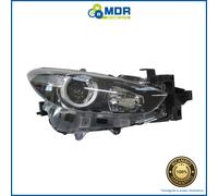 Faro Delantero Derecho Parábola Negro - Dx - Mazda 3 2017- >