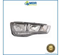 Faro Delantero Derecho - Parábola Negro - Dx - para Audi A1 2010- >2014