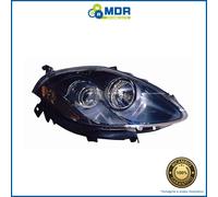 Faro Delantero Derecho Parábola Negro - Dx - para fiat Bravo 07- >