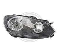 Faro Delantero Derecho VW Golf VI 08-12 H7 H15 Halógeno con Motor LWR