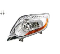 Faro Delantero DTV Compatible con Ford Kuga 08 03/08- Izquierdo H7 Halógeno