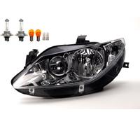 Faro Delantero DTV Halógeno Izquierdo para Seat Ibiza 6J 03/08-02/12 H4