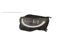 Faro delantero eléctrico derecho LED completo para Fiat 500E 2020 - Pulido