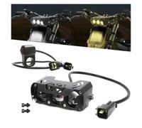 Faro Delantero Faro Motocicleta para Talaria para Sting R MX4 Barra Luz para Bicicleta Cross Faro LED Interruptor Luz Principal Kit Mejorado Bicicleta Todoterreno Impermeable Plug N Play