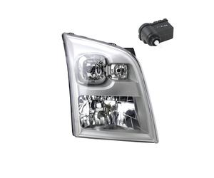 Faro Delantero H4 Derecho Para Ford Transit 07/06-06 Con Motor Regulador