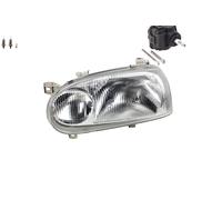 Faro Delantero Halógeno DTV Para VW Golf III 1HX0 10/91-09/97 Izq. Con Motor