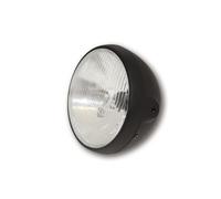 Faro delantero highsider smart british style-7 inch-negro-1 pieza para moto