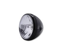 Faro delantero highsider smart reno-7 inch-negro-1 pieza para moto repuestos