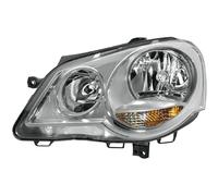 Faro Delantero Izquierdo 12 V W5W FF HELLA Compatible con u.a. VW POLO