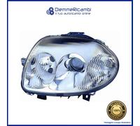 Faro Delantero Izquierdo 2 Parábolas-SX- para Renault Clio 98- >01