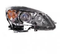 Faro delantero izquierdo clase c w204 2007 en mas bixenon afs parábola negra