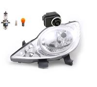 Faro Delantero Izquierdo Halógeno DTV Para Peugeot 107 06/05-01/12 H4 Con Motor