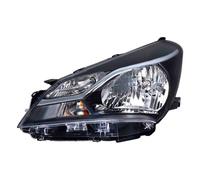 Faro Delantero Izquierdo HELLA Halógeno 12 V W21/5W para Toyota Yaris