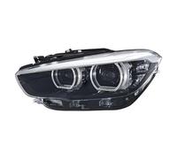 Faro Delantero Izquierdo LED HELLA 12 V ECE Negro para BMW 1er
