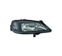 Faro delantero izquierdo negro Opel Astra G 1998-2004