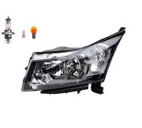 Faro Delantero Izquierdo Para Chevrolet Cruze 05/09- Con Bombillas H4 Halógeno