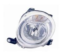 Faro delantero izquierdo para Fiat 500 de 2007 en mas superior (cruce)