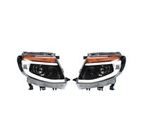 Faro Delantero Izquierdo para Ford para Ranger T6 2012-2014 Plug and Play Faros Delanteros LED Conjunto De Faros Delanteros Automáticos Lente De Proyector Bifocal Luces De Coche
