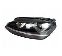 Faro delantero izquierdo para VW Golf 7 2012 en mas bixenon dbl parábola negra