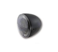 Faro delantero led highsider pro circle-5 3/4 inch-negro-1 pieza para moto