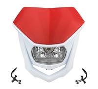 Faro Delantero Led Moto Faro Halógeno Universal para Dirt Pit Bike Carenado Motocross Piezas Deportivas Duales para XR para CRF 150-230 Faros(6)