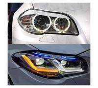 Faro delantero Modeifed compatible con BMW 5' 2010-2016 F10 F18 a G30 G38 versión 520 523 528 530 535Li Faro delantero de coche con restyling(Halogen F10)