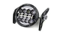 faro delantero moto Para Grom 125 MSX125 Para Ducati Venom X12RS 125 2013 2014 2015 2016 Faro LED De 60W En La Horquilla Delantera(B black)