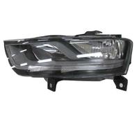 Faro Delantero Para Audi Q3 2011-2014 Parabola Negra Izquierda
