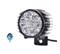 Faro delantero para bicicleta eléctrica, 24 V-60 V, LED, impermeable, foco para bicicleta eléctrica, scooter, ciclismo