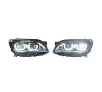 Faro Delantero Para BMW Serie 7 F01 F02 2009-2015 Faros Delanteros LED Completos De Xenón Con Ojos Ángel Faros Principales(Xenon 14-16)
