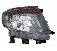 Faro Delantero Derecho Parábola Negro - Dx - para ford Ranger 12- >16
