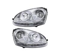 Faro Delantero Para Parachoques Para Mercedes Para Benz Para Sprinter 906 2006-2012 Lámpara A9068200161(White 6-wire)