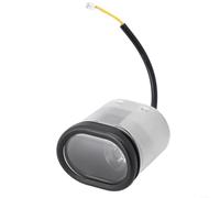 Faro delantero para patinete, faro LED para Ninebot para es1 ES2 ES3 ES4 MAX, carcasa de aleación de aluminio, 4 x 4 x 3 cm, 40 g