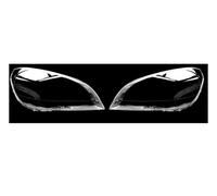 Faro Delantero para Volvo para S60 para V60 2009-2013 Cubierta Faro Delantero Pantalla Lámpara Cubierta Lámpara Vidrio Carcasa Lente Vidrio Luz Faro Delantero Faro Coche(Left and Right)