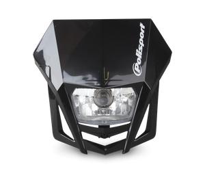 Faro Delantero Polisport LMX Protector de Manos Negro Negro