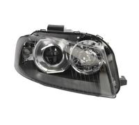 Faro derecha D2S/H7 20-11685-05-2 TYC para AUDI A3 A3 Sportback