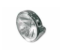 Faro delantero universal cromado v parts para moto repuestos accesorios piezas