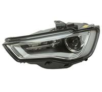 Faro Delantero Izquierdo - Parábola Negro - SX - para Audi A3 2012- >2016