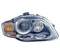 Faro Delantero Xenón Naranja para Audi A4 2004-2007 Derecho