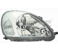 Faro derecha H4 20-0353-05-2 TYC para TOYOTA YARIS