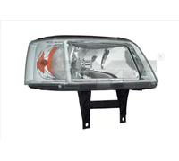 Faro derecha H4 20-0467-05-2 TYC para VW MULTIVAN T5 TRANSPORTER T5 Caja/Chasis
