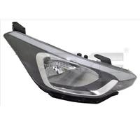 Faro derecha H4 20-15825-15-2 TYC para HYUNDAI i20 II i20 II Coupé i20 ACTIVE