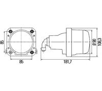 Faro delantero HELLA 1AL 009 998-001
