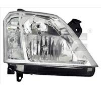 Faro derecha H7 20-0337-05-2 TYC para OPEL MERIVA A Monospace
